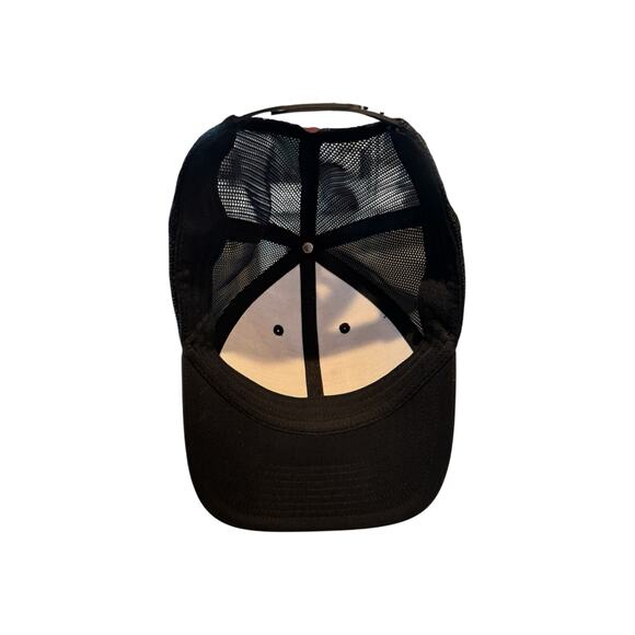 Columbia Sportswear Men’s Trucker Hat Mesh Snapback Cap Black Outdoor Patch Logo - Picture 4 of 6